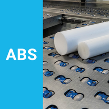 Lade das Bild in den Galerie-Viewer, ABS Rundstab - Natur