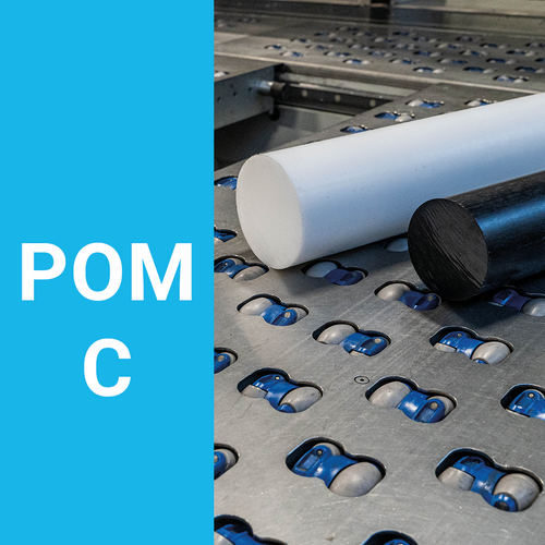 POM-C Hohlstab, natur/weiß, 50/30 mm, Länge: 1 m POM-C Hohlstab, natur/weiß, 50/30 mm, Länge: 1 m